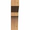 Ekena Millwork Mediterranean Rough Sawn Corbel, Western Red Cedar, 4"W x 12"D x 16"H COR04X12X16MED00RWR - alternate 3
